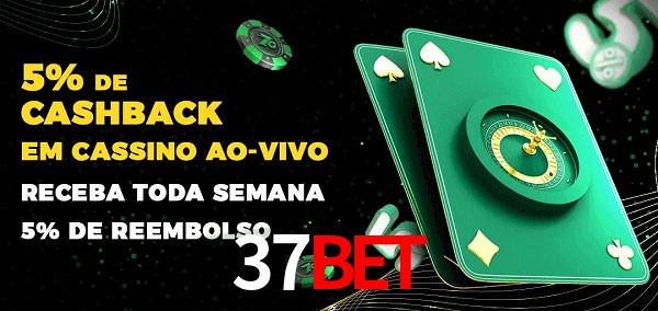 Promoções do cassino ao Vivo 37BET